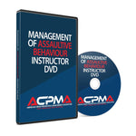 Management of Assaultive Behavior Instructor Course DVD (with 20 textbooks)